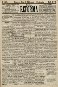 Nowa Reforma. 1883, nr 251