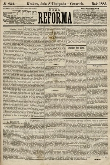 Nowa Reforma. 1883, nr 254