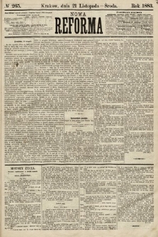 Nowa Reforma. 1883, nr 265