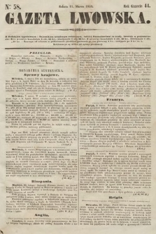 Gazeta Lwowska. 1854, nr 58