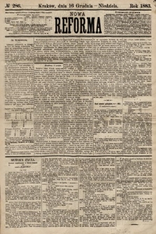 Nowa Reforma. 1883, nr 286