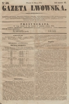 Gazeta Lwowska. 1854, nr 60