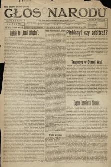 Głos Narodu. 1920, nr 154