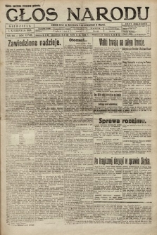 Głos Narodu. 1920, nr 181