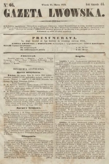Gazeta Lwowska. 1854, nr 66
