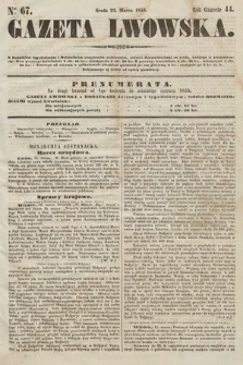 Gazeta Lwowska. 1854, nr 67