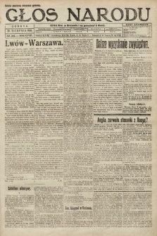 Głos Narodu. 1920, nr 205