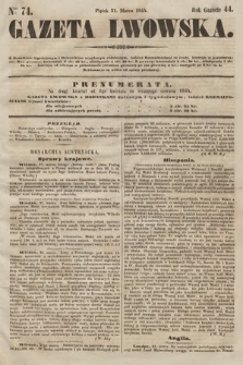 Gazeta Lwowska. 1854, nr 74