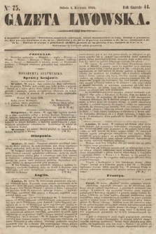 Gazeta Lwowska. 1854, nr 75