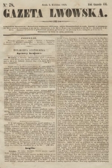 Gazeta Lwowska. 1854, nr 78