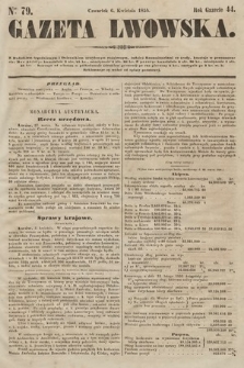 Gazeta Lwowska. 1854, nr 79