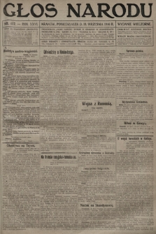 Głos Narodu (wydanie wieczorne). 1916, nr 457