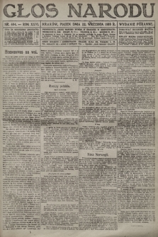 Głos Narodu (wydanie poranne). 1916, nr 464