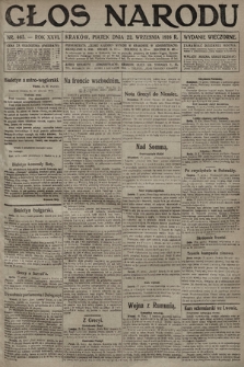 Głos Narodu (wydanie wieczorne). 1916, nr 465