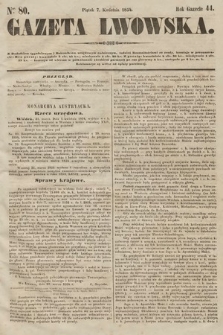 Gazeta Lwowska. 1854, nr 80