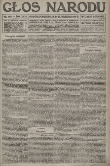 Głos Narodu (wydanie poranne). 1916, nr 469
