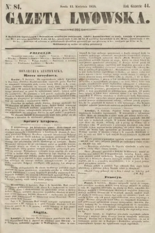 Gazeta Lwowska. 1854, nr 84