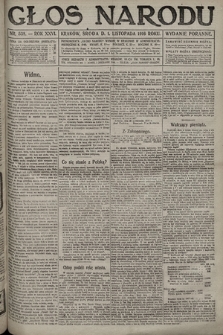Głos Narodu (wydanie poranne). 1916, nr 538