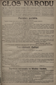 Głos Narodu (wydanie poranne). 1916, nr 545