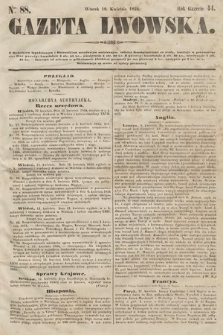 Gazeta Lwowska. 1854, nr 88