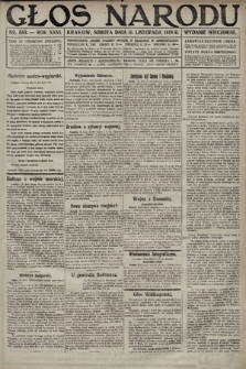 Głos Narodu (wydanie wieczorne). 1916, nr 553