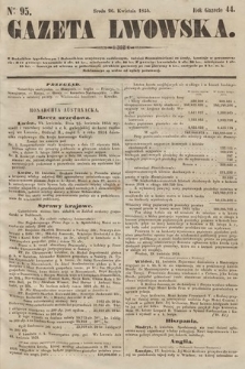 Gazeta Lwowska. 1854, nr 95
