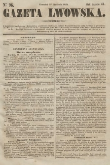 Gazeta Lwowska. 1854, nr 96