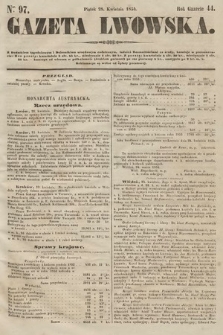 Gazeta Lwowska. 1854, nr 97