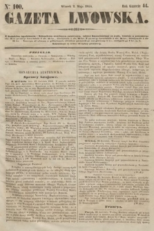 Gazeta Lwowska. 1854, nr 100