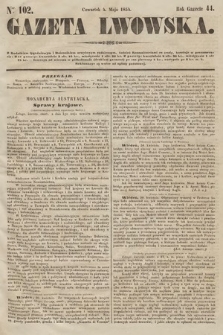 Gazeta Lwowska. 1854, nr 102