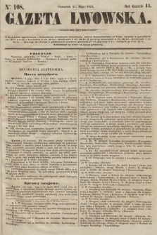 Gazeta Lwowska. 1854, nr 108