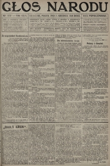 Głos Narodu (wydanie popołudniowe). 1916, nr 572