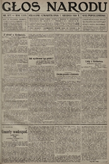 Głos Narodu (wydanie popołudniowe). 1916, nr 577