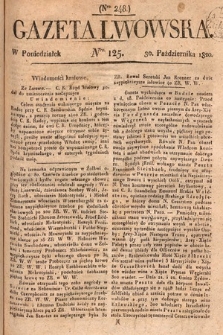 Gazeta Lwowska. 1820, nr 125