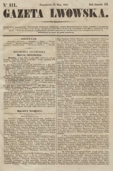 Gazeta Lwowska. 1854, nr 111