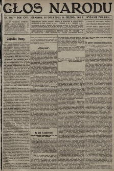 Głos Narodu (wydanie poranne). 1916, nr 586