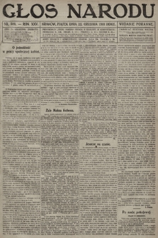 Głos Narodu (wydanie poranne). 1916, nr 589
