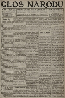 Głos Narodu (wydanie poranne). 1916, nr 593