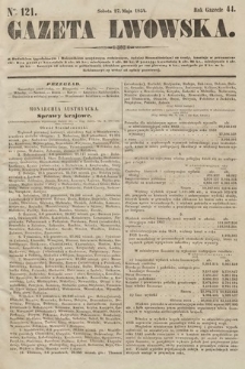 Gazeta Lwowska. 1854, nr 121
