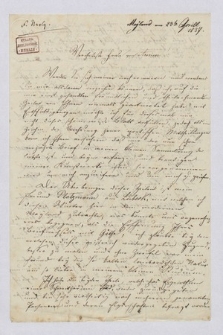 List do Bettiny von Arnim