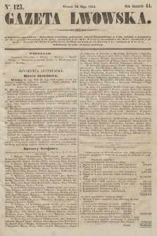 Gazeta Lwowska. 1854, nr 123