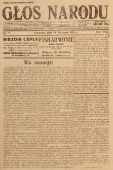 Głos Narodu. 1924, nr 7