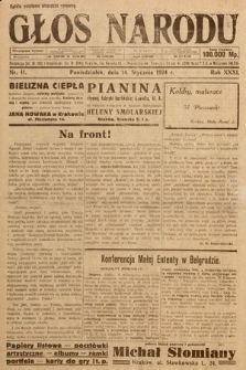 Głos Narodu. 1924, nr 11