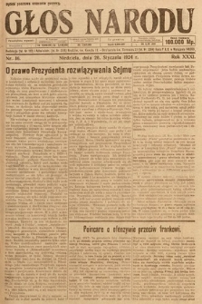 Głos Narodu. 1924, nr 16