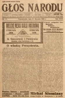 Głos Narodu. 1924, nr 17