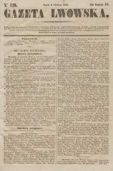 Gazeta Lwowska. 1854, nr 126