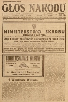Głos Narodu. 1924, nr 29