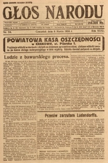 Głos Narodu. 1924, nr 54