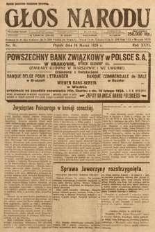 Głos Narodu. 1924, nr 61