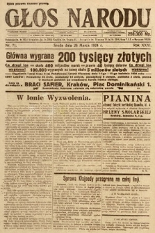 Głos Narodu. 1924, nr 71